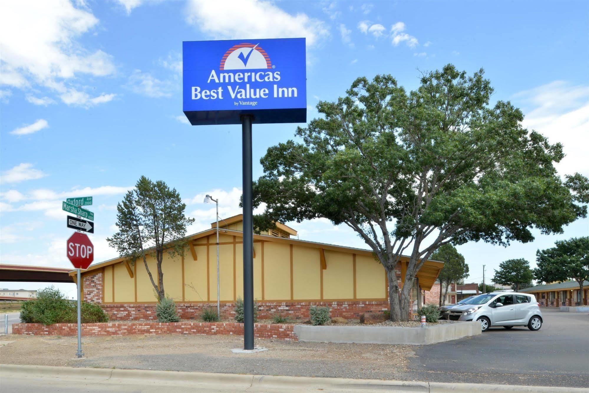 Stadium Motel Lubbock Exteriör bild